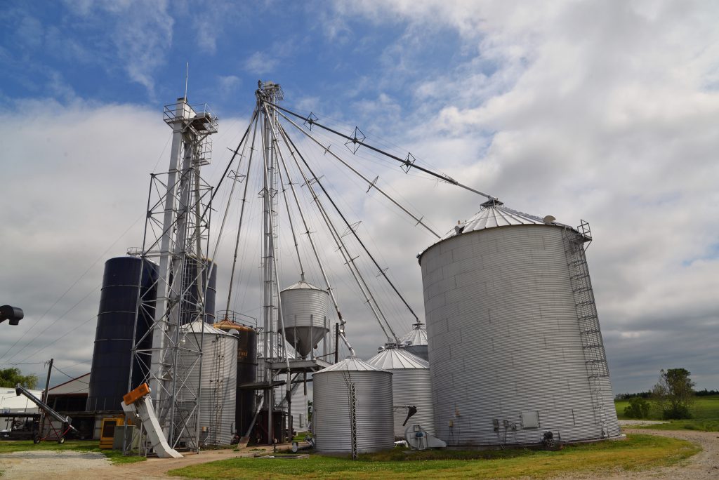 Grain bins