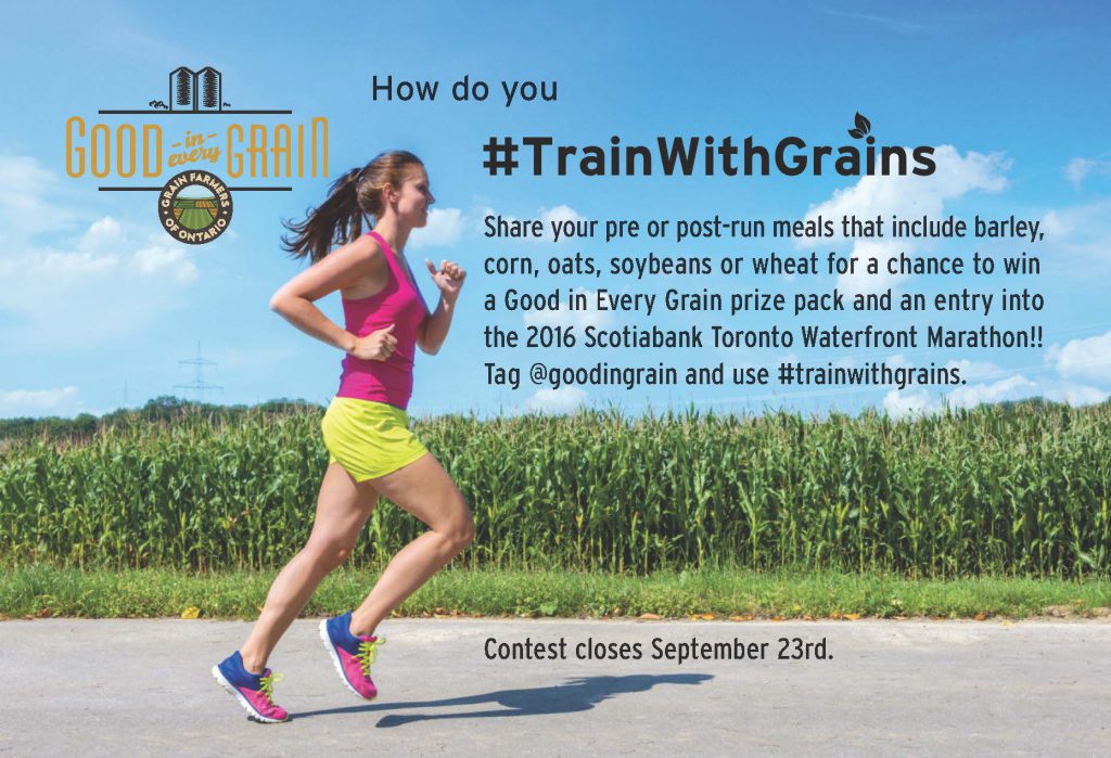 #TrainWithGrains contest