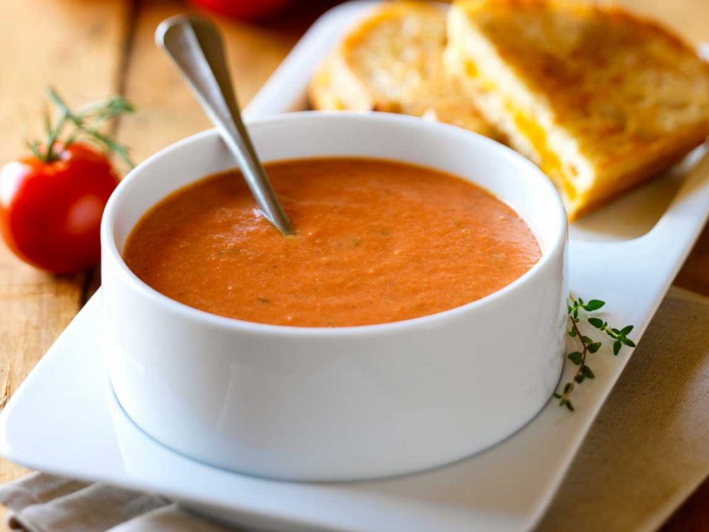 Creamy tomato soup