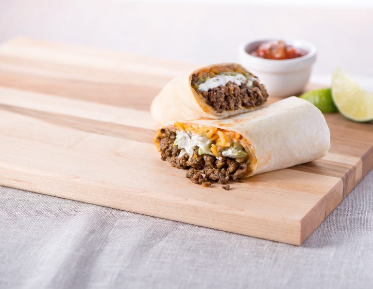 Beefy burritos Good in Every Grain
