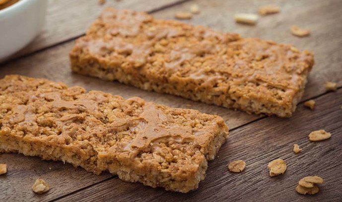 oatmeal and soy butter sqaures