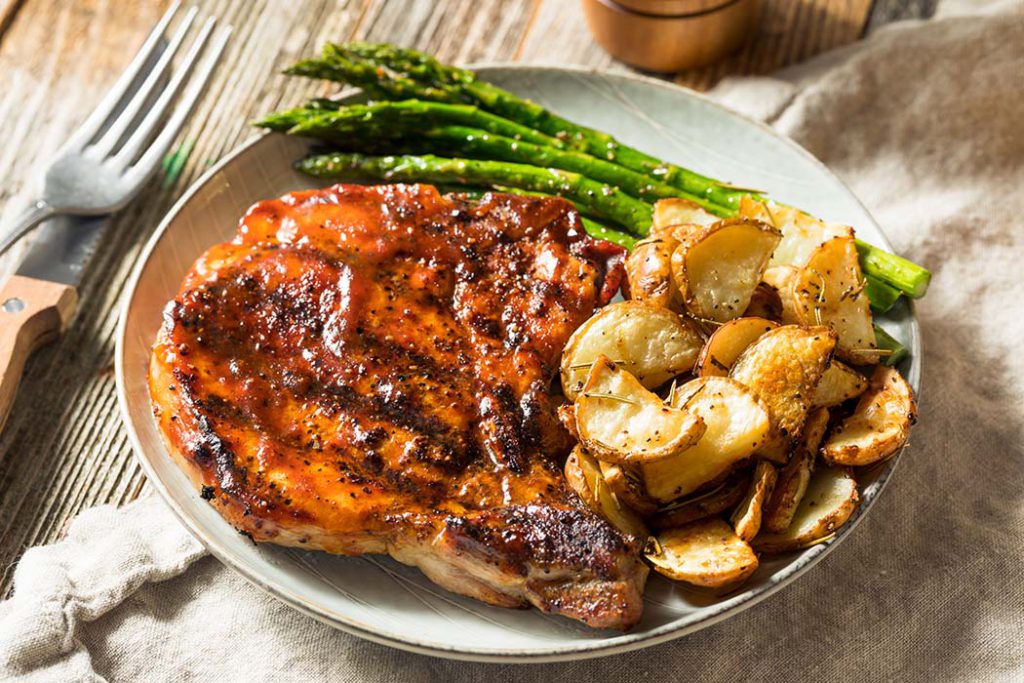 Whisky and soy pork chops - Good in Every Grain