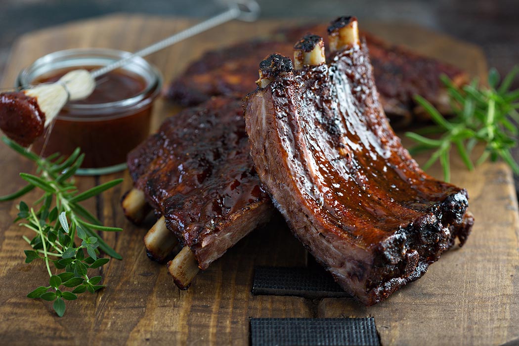 BBQ Ribs with a whisky glaze Good in Every Grain
