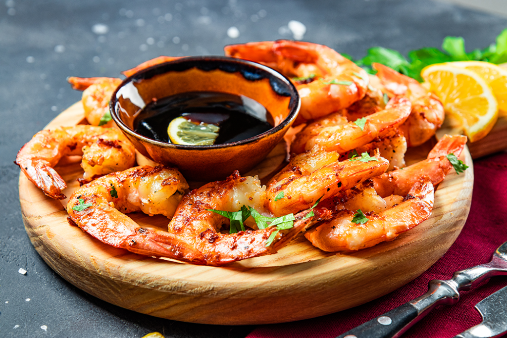 Soy honey shrimp - Good in Every Grain