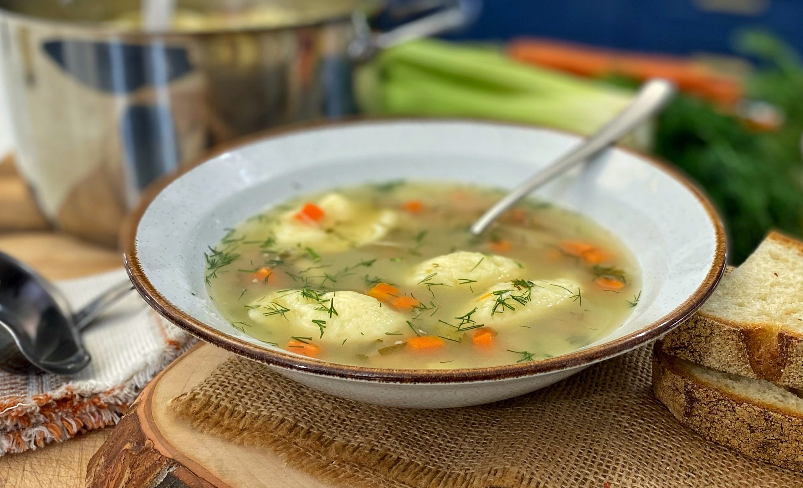 Selma’s Estonian dumpling soup (Klimbisupp) - Good in Every Grain