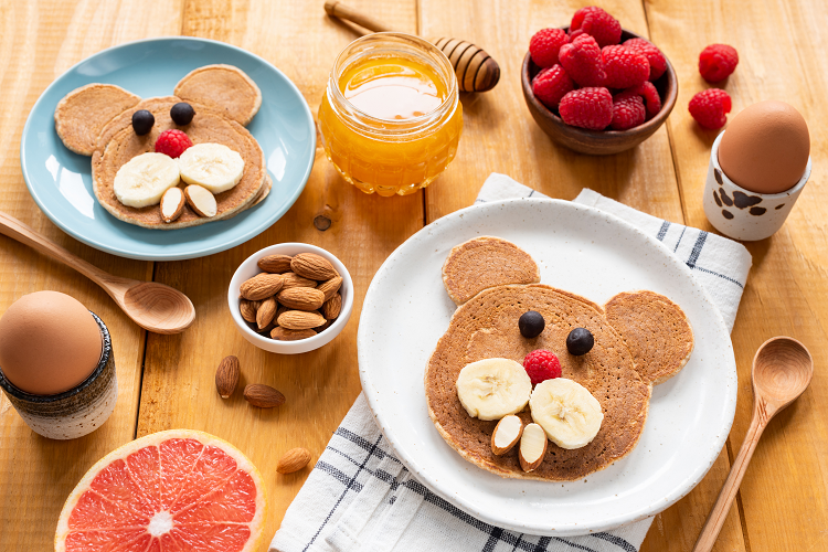 Easy pancake art - Good in Every Grain